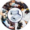 AMMEX Black Nitrile Disposable Gloves 3X Puncture‑Resistant Latex‑Free-2