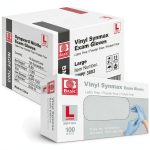 Jointown Vinyl Disposable Safety Gloves X-Large 1000 Pack Latex Free-0