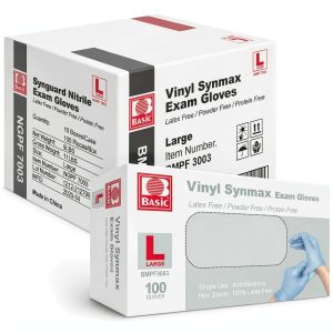 Jointown Vinyl Disposable Safety Gloves X-Large 1000 Pack Latex Free-0