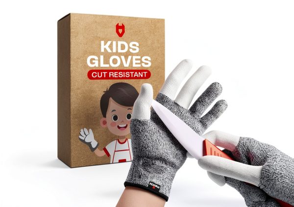 NoCry Kids Cut Guard Gloves Reinforced Original & Reinforced XXS XS-0