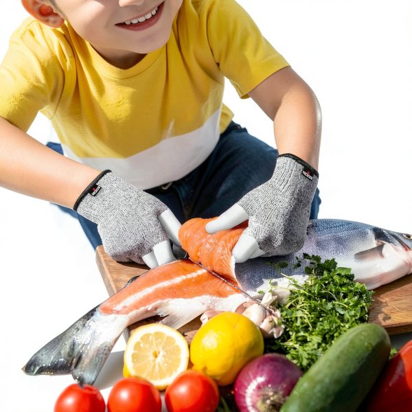 NoCry Kids Cut Guard Gloves Reinforced Original & Reinforced XXS XS-3
