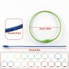 Stainless Steel Wire Keyrings Qulkws 120 Pack Durable 6.3in Twist Lock-1