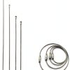 RLECS Stainless Steel Wire Keychain Kit 1.5mm 4 Sizes 5pcs Each-5