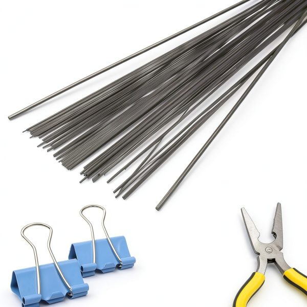 Glarks Stainless Steel Spring Wire Kit 104pcs 12 Sizes High Elasticity-5