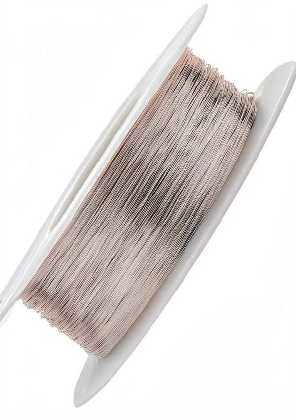 SKYPRO Stainless Steel Wire 0.02mm 100m Polished Coil for DIY Jewelry-0