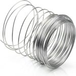 FSLMEIL Stainless Steel Wire 304 Polished 1.5mm-2.0mm 10M Color-0