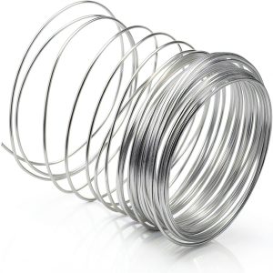 FSLMEIL Stainless Steel Wire 304 Polished 1.5mm-2.0mm 10M Color-0