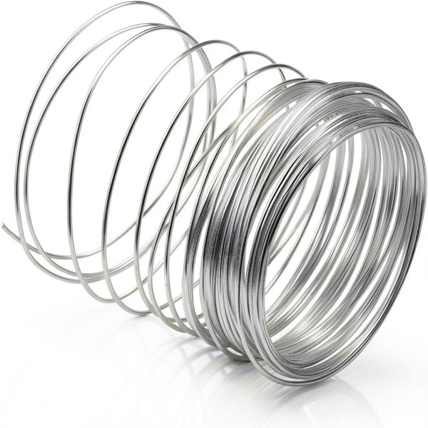 FSLMEIL Stainless Steel Wire 304 Polished 1.5mm-2.0mm 10M Color-0