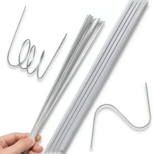UNICRAFTALE Stainless Steel Wire 50pcs 30cm Spring & 40cm Straight-0