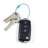 Stainless Steel Wire Keyrings Qulkws 120 Pack Durable 6.3in Twist Lock-6