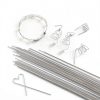 UNICRAFTALE Stainless Steel Wire 50pcs 30cm Spring & 40cm Straight-1