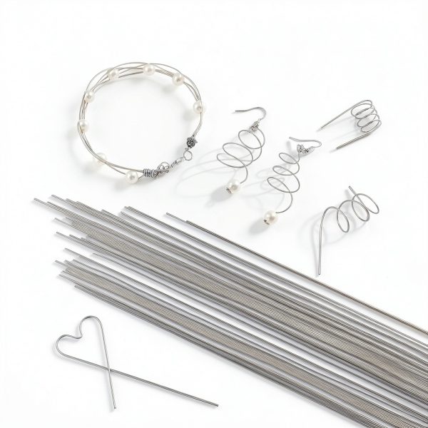 UNICRAFTALE Stainless Steel Wire 50pcs 30cm Spring & 40cm Straight-1