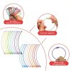 Stainless Steel Wire Keyrings Qulkws 120 Pack Durable 6.3in Twist Lock-2