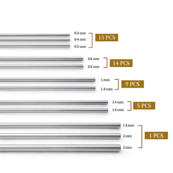 Stainless Steel Spring Wire Zreneyfex FRXT166 104 Piece Assortment-1