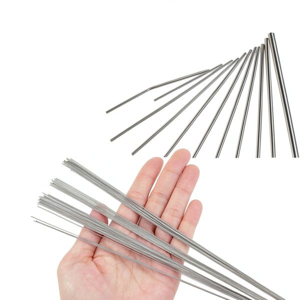 UNICRAFTALE Stainless Steel Wire 50pcs 30cm Spring & 40cm Straight-4