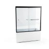 56-60" W x 58" H Bathtub Shower Door, Semi-Frameless Double Sliding,-8
