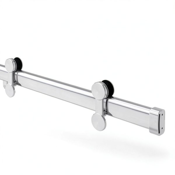 Delta Paxos 60 in x 62-1/4 in Frameless Sliding Bathtub Door in Chrome-3