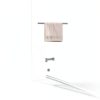 Shower Doors for Bath Tub 56-60" W x 66" H Frameless Bath Tub Doors Glass Sliding with 5/16" (8mm) ANSI Certified Tempered Glass for Bathroom, Chrome-5