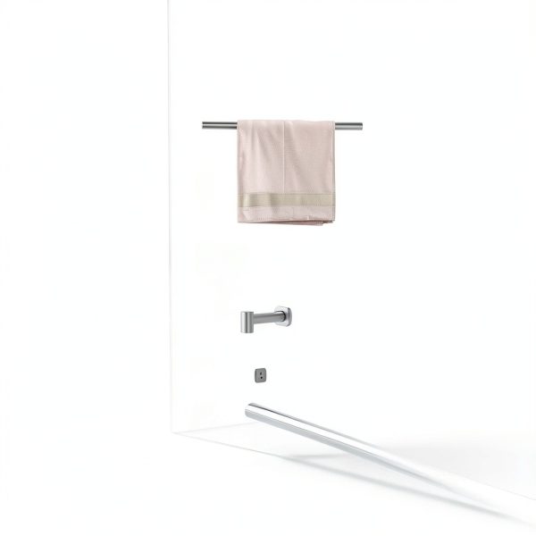 Shower Doors for Bath Tub 56-60" W x 66" H Frameless Bath Tub Doors Glass Sliding with 5/16" (8mm) ANSI Certified Tempered Glass for Bathroom, Chrome-5