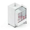 Delta Paxos 60 in x 62-1/4 in Frameless Sliding Bathtub Door in Chrome-1