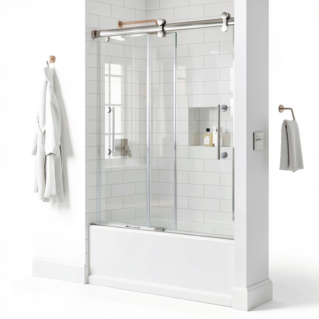 sliding shower door