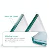 56-60" W x 58" H Bathtub Shower Door, Semi-Frameless Double Sliding,-5